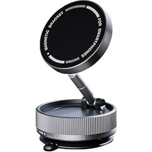 SHC4200 360° Dönebilen Manyetik Telefon Tutucu, Vakumlu Araç Içi Montaj, Universal Uyumlu