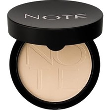 SHC4200 Note Cosmetics Luminous Silk Compact Powder 01 Beige Mat Bitişli Toz Yüz Pudrası Beige