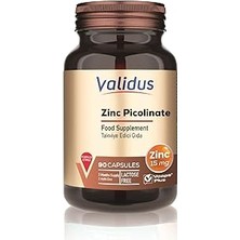 SHC4200 Validus Zinc Picolinate (Zinc 15 Mg) 90 Capsules
