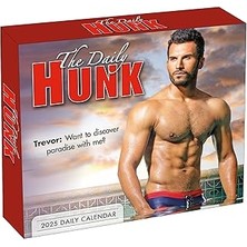 SHC4200 Günlük Hunk 2025 Kutulu Günlük Masa Takvimi