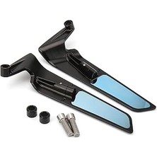 SHC4200 Coverzone Naked Touring Uyumlu Cnc Alüminyum Gövdeli Spor Kanat Tipi Ayarlanabilir Motosiklet Dikiz