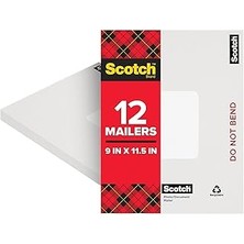 SHC4200 Scotch Photo/document Mailer, 9 x 11,5 Inç, 12'li Paket (7917)
