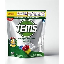 SHC4200 Tems 4 Ü 1 Arada Bulaşık Makinesi Kapsülü 56'lı 627 gr