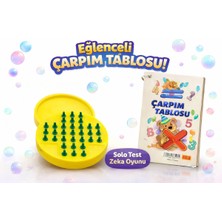 Feyza Design Çarpım Tablosu Kartları Yazılabilir - Solo Test Zeka Oyunu