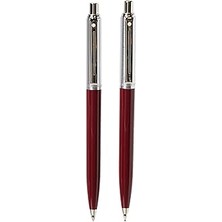 SHC4200 Sheaffer 321-9 Sentinel Tükenmez Kalem &amp; Versatil Kalem Set Krom