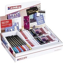 SHC4200 Edding 4 – 51152 Keçeli Ekran Color Pen, 46 Parça, Karton, 117 x 175 x 200 mm