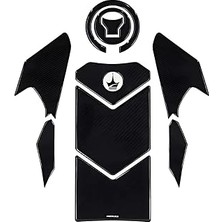 SHC4200 11 Parça Honda NT1100 2025 ile Uyumlu Kaydırmaz Tank Pad – 6d Karbon | Çizilmeye Karşı Kalkan, Moto