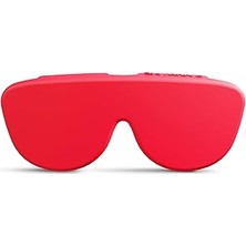 SHC4200 Katlanabilir Silikon Gözlük Kılıfı Kırmızı