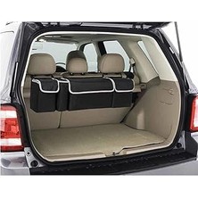 SHC4200 Otomobil, Araç Içi Bagaj Düzenleyici Organizer Çanta (4 Cepli) Unisex 0062