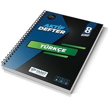 SHC4200 8. Sınıf Türkçe Aktif Defter
