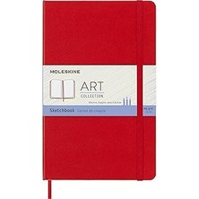 SHC4200 Moleskine Eskiz Defteri Kırmızı 13X21CM, 165GR, 104 Yaprak