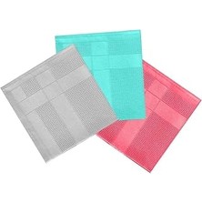 SHC4200 3’lü Mikrofiber Temizlik Bezi Seti – 40X54 cm | Renkli, Dayanıklı Yüksek Emici Mikrofiber Bez