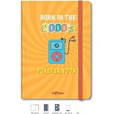 SHC4200 Le Color Mottolu Defter Düz 17X24 cm Forever 2000&APOS;S