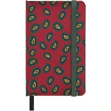 SHC4200 Moleskine Sınırlı Üretim Profesyonel Ipek Defter, Sert Kapak, Xs (6,3 cm x 10,8 Cm), Düz, Bordo, 17