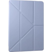 Epilons Mey Ithalat® Samsung Galaxy X510 Tab S9 Fe 11 Kılıf Kalemlikli Mars Tablet Kılıfı - Lila