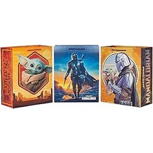 SHC4200 Hallmark Wars The Mandalorian 13" Büyük Hediye Çantası Paketi (3 Torba: Baby Yoda, Mandal