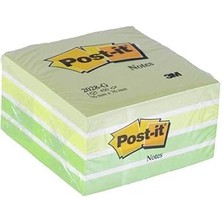 SHC4200 Post-It Küp Not, Yeşil Tonları, 450 Yaprak