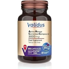 SHC4200 Validus Ahcc Hexose Correlated Compound 3000 120 Capsules