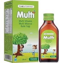 SHC4200 Tabvitamins Multi Multivitamin Multimineral Balık Yağı Şurup