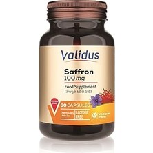 SHC4200 Validus Saffron 100 (%2 Saffranal) 60 Capsules
