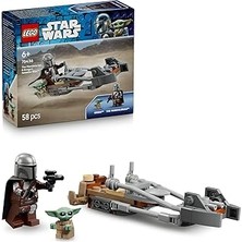 SHC4200 Wars Mandalorian Grogu’nun Hız Motoru 75436-6 Yaş Üzeri Çocuklar Için Blaster