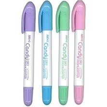 SHC4200 Amos Kalem Pastel Jel Dry 4 Renkli Set, Çok Renkli