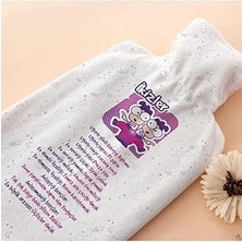 SHC4200 Hediyesepeti Ikizler Burçlarına Hediye Esprili Sıcak Su Torbası - Tasarım Kılıflı Termofor - El Aya