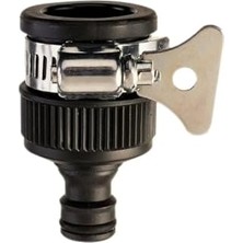 SHC4200 Musluk Adaptörü Kelepçeli, Hortum Bağlantı Adaptörü, Metal Kelepçe ile Güvenli Bağlantı