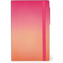 SHC4200 Legami - Beyaz Sayfalı Not Defteri, M Beden, Fildişi Renkli Kağıttan, 90 G/m², 192 Sayfa, Yumuşak K