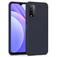 Epilons Mey Ithalat® Redmi 9t Kılıf Nano Içi Kadife Silikon - Siyah