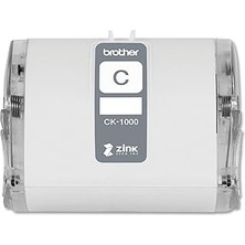 SHC4200 Brother Brother VC-500W Etiket Fotoğraf Yazıcıları Için Orijinal CK-1000~2 (1,9 Inç) 50 mm Geniş