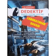 MT Dedektiflik Dedektif Dava Çözme Oyunu - Laboratuvar Davası