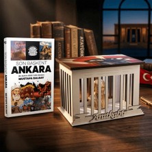 Halk Kitabevi Son Başkent Ankara ve Atatürk Büstlü Ahşap Anıtkabir Işıklı Maket