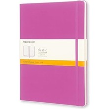 SHC4200 Moleskine Klasik Not Defteri, Sert Kapak, Xl (19,1 x 24,1 Cm), Çizgili/çizgili, Macenta, 192 Sayfa
