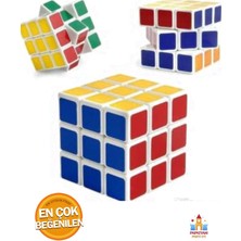 Feyza Design Eğitici 3x3 Renkli Zeka Küpü - 6+ Yaş Için Eğlenceli Oyuncak