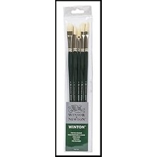 SHC4200 Winsor &amp; Newton 5990606 Winton 5 Fırça, Yağlı Boya, Akrilik Boya Alkid Boya Için