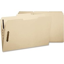 SHC4200 Smead Kilit Dosya Klasör, 2 Vida, Güçlendirilmiş 1/3-Cut Tab, Letter Size, Manila, Paket Başı 12 (1