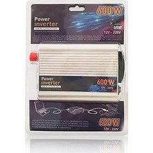 SHC4200 Chermik 600W 12V Çevirici Invertör Araç Elektirik Çeviricisi 1410