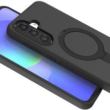 Epilons Mey Ithalat® Samsung Galaxy A36 Regal Magsafe Standlı Kapak - Siyah