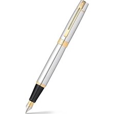 SHC4200 Sheaffer 9342-0 300 Serisi Dolma Kalem (M) Parlak Krom Altın