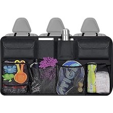 SHC4200 Araç Bagaj Düzenleyici Çanta 8 Bölmeli Organizer Araba Çantası Oto Içi Aksesuar Otomobil Aksesuarla