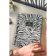 SHC4200 2026 Haftalık Ajanda Spiralli A5 12 Aylık Zebra