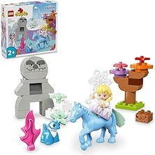 SHC4200 Lego® Duplo │ Elsa Bruni Büyülü Ormanda 10418, 2 Yaş Üzeri Çocuklar Için Elsa Mini Beb