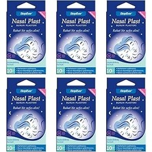 SHC4200 Stopever Nasal Plast, Nefes Açici Bant, Normal Boy 6 Paket (6 x 10 Adet)