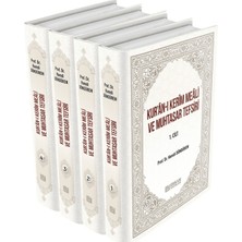 Erkam Yayınları Kur'an-I Kerim Meali ve Muhtasar Tefsiri (4 Cilt)