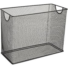 SHC4200 U Brands Mesh Steel Masaüstü Asma Dosya Tutucu, Mektup Boyutu, 31,5 cm x 24,2 cm x 14 Cm, Siyah - 4