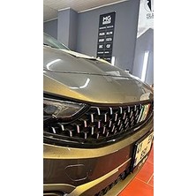 SHC4200 Ark Sticker Egea Cross Ön Panjur Sticker Set Hologram