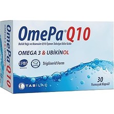 SHC4200 OMEPA-Q10 Omega3 &amp; Ubiquinol 30 Kapsül