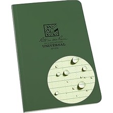 SHC4200 Rite In The Rain Allwetter Cover Notebook, 4 5/20,3 cm x 7 1/10,2 Cm, Evrensel Desen (No. 374)