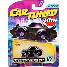 SHC4200 Mgae Cartuned Jdm Seri 2 1971 Toyota Celica Gt, Siyah, Diecast Metal Oyuncak Araba, Koleksiyon Arab
